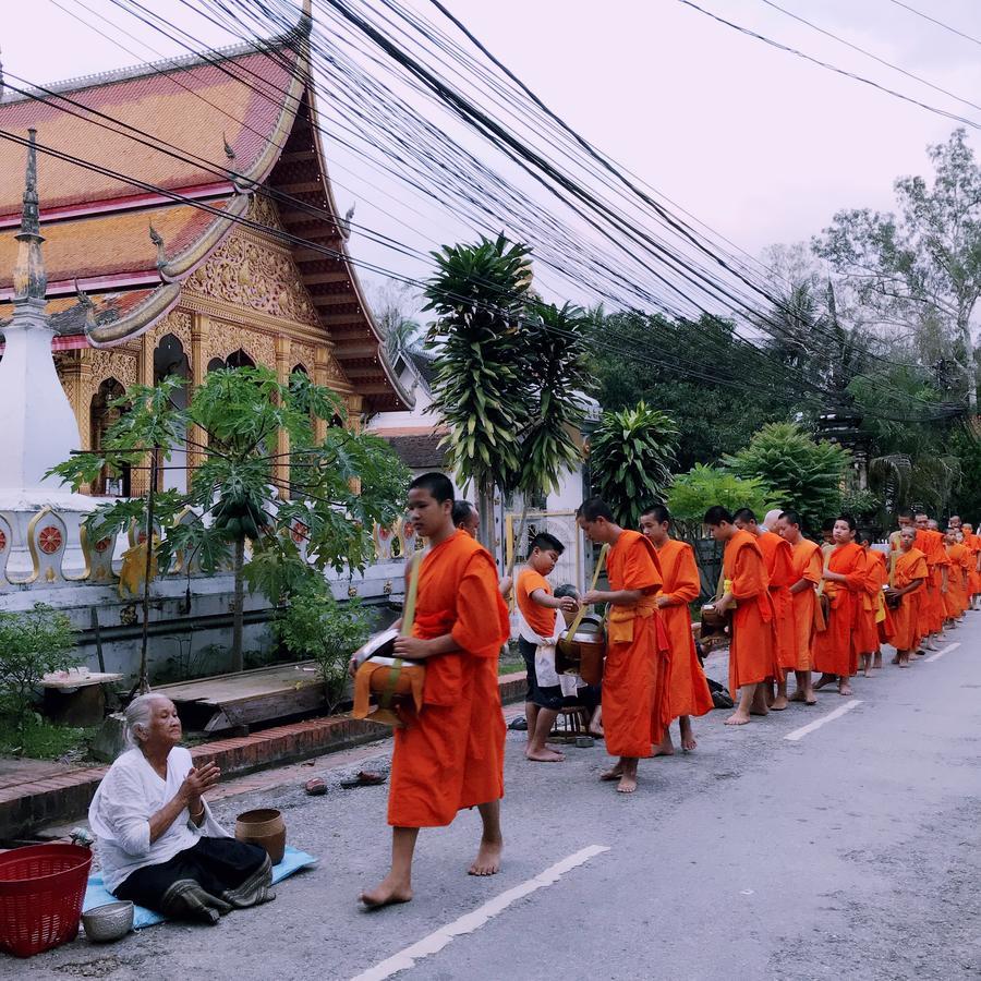 วิสดอม ลาว Hotel หลวงพระบาง ภายนอก รูปภาพ